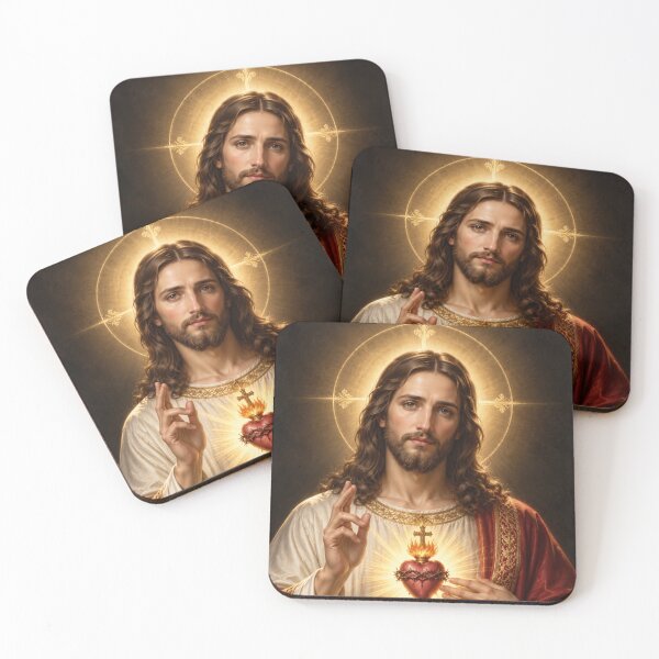 Item preview, Sacred Heart of Jesus Catholic Christian Faith Gift designed and sold by LTcatholics.