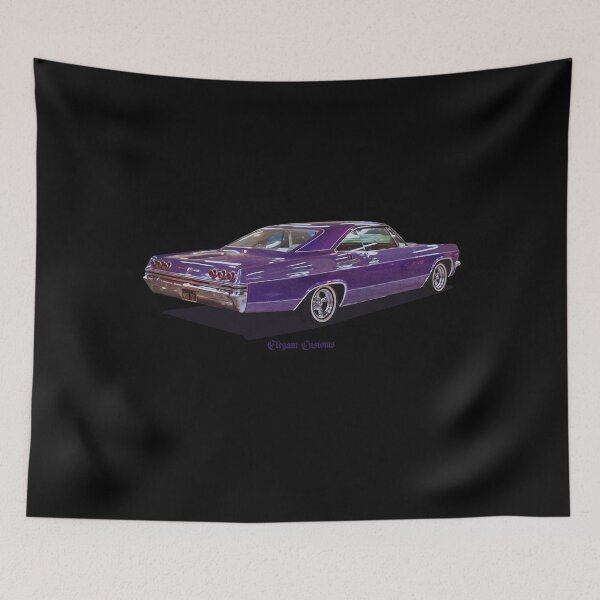 Item preview, 1965 Impala Purple Reign no text, Kustom, Hot Rod, Muscle Car designed and sold by Elegant Customs.