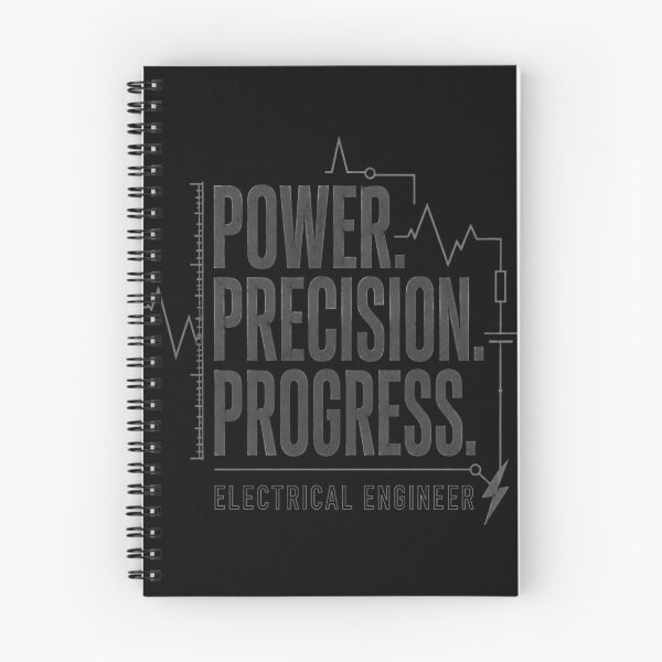 Item preview, Power Precision Progress Retro Electrical Engineer designed and sold by AzulAdams.