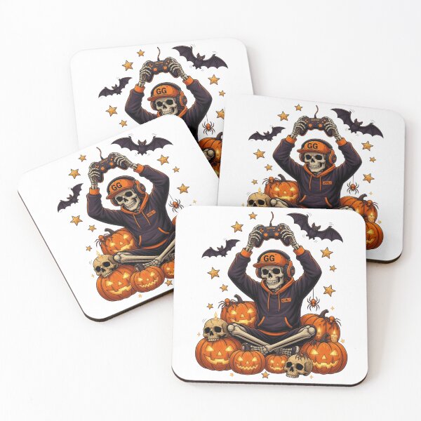 Item preview, Skeleton Gamer Halloween Funny Gaming Video Game designed and sold by CF_VintageDesign.