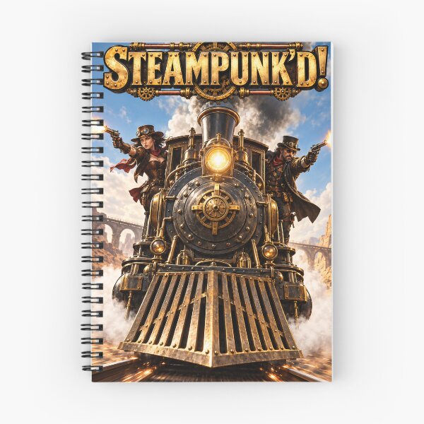 Item preview, Steampunk'd Wild West Train Robbery designed and sold by Moviebuff91.