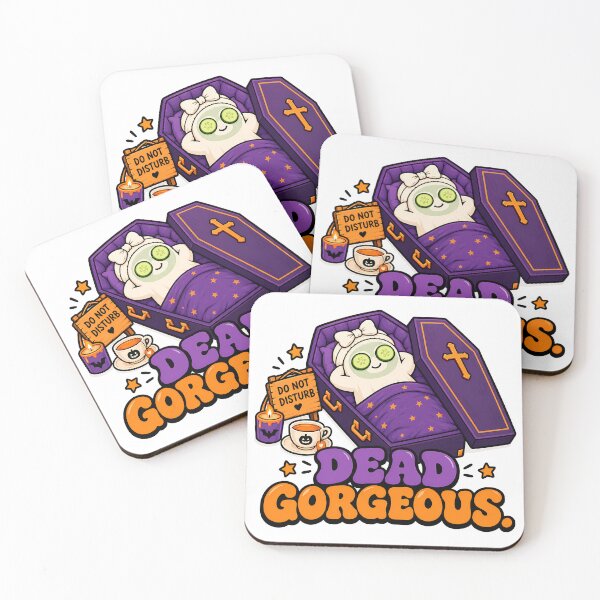 Item preview, Groovy Retro Dead Gorgeous - Funny Halloween Ghost Self Care designed and sold by ianm1028.