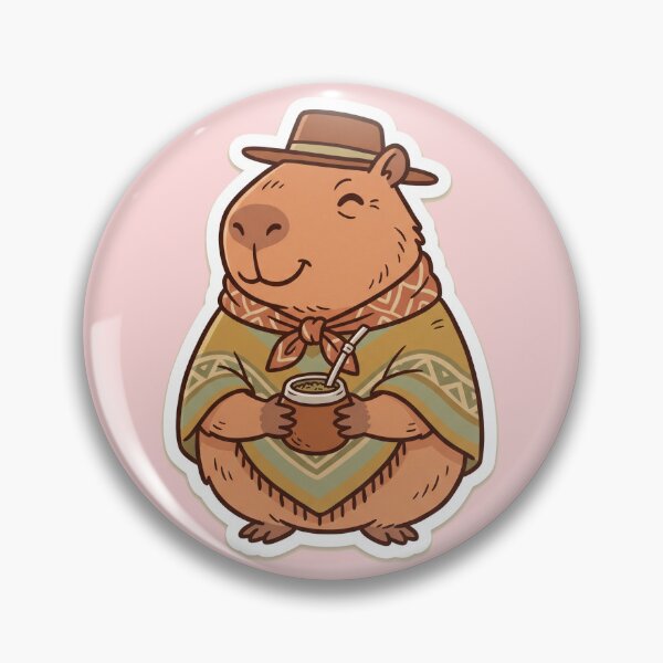 Artikelvorschau, Gaucho Capybara Süßer argentinischer Kumpel entworfen und verkauft von DofinaSur.