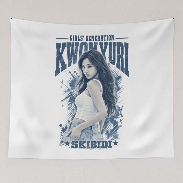 Item preview, SNSD Yuri Skibidi Classic Denim Aesthetic Art designed and sold by Valereekmerch.
