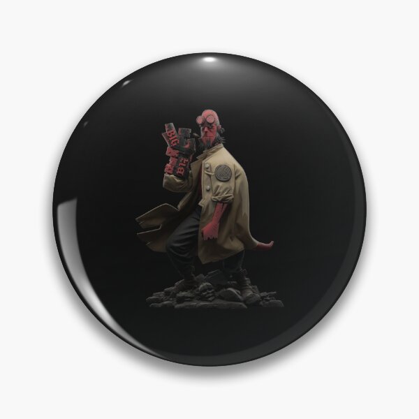 Item preview, Red Silhouette Demon Fighter Figure designed and sold by JULIEDOETK.