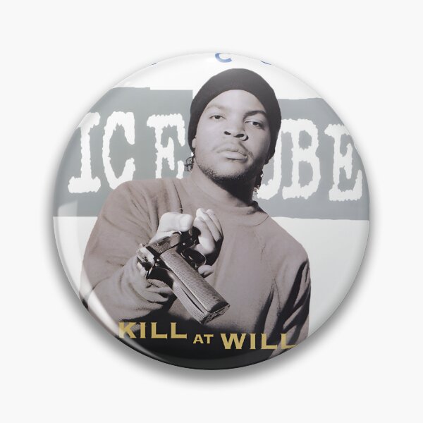 Artikelvorschau, Ice Cube Kill At Will Retro 90er Hip-Hop | Limitierte Auflage entworfen und verkauft von UiT-Revolution.