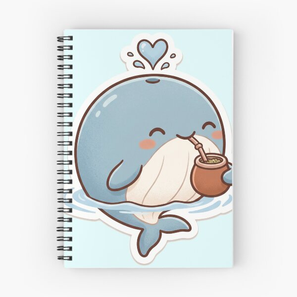 Item preview, Whale Mate Cute Kawaii Argentina Ocean designed and sold by DofinaSur.
