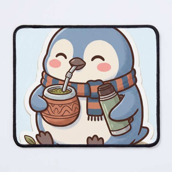 Item preview, Penguin Mate Cute Kawaii Argentina Cozy designed and sold by DofinaSur.