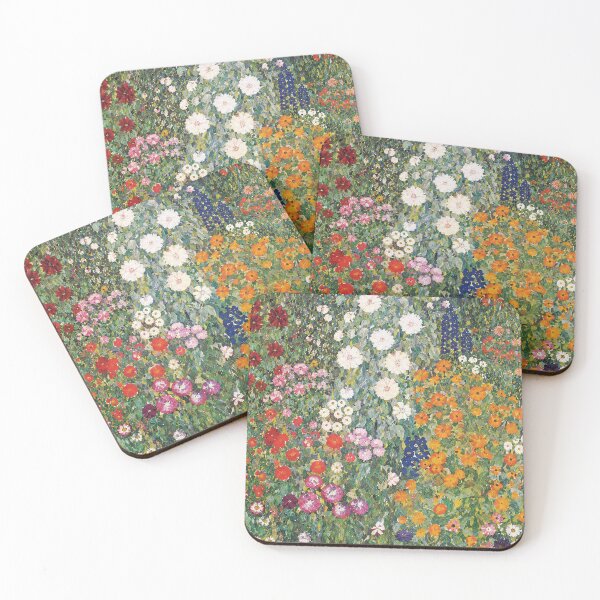Item preview, Gustav Klimt Flower Garden designed and sold by maniacfitness.