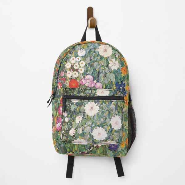 Aperçu de l'œuvre Jardin de fleurs de Gustav Klimt créée et vendue par maniacfitness.
