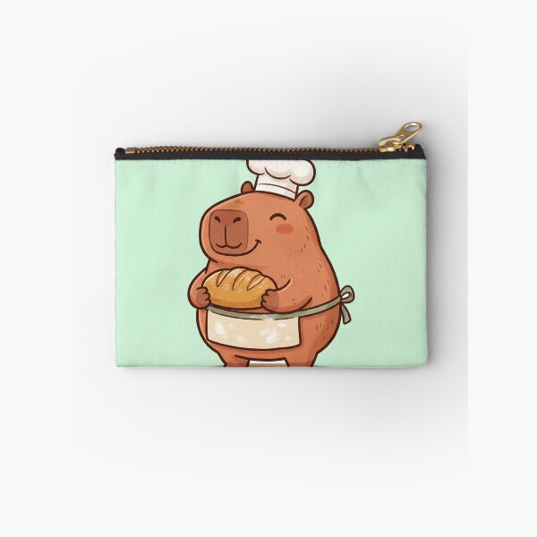 Item preview, Capybara Chef Baker Bread Cute Kawaii designed and sold by DofinaSur.