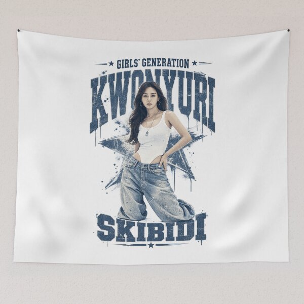 Item preview, Girls Generation Yuri Skibidi Downtown Streetwear Visual designed and sold by Valereekmerch.