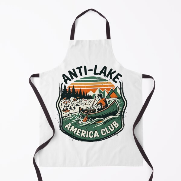 Item preview, Vintage Anti-Social Outdoor Club – Solo Canoeing Retro Nature Badge designed and sold by BumbleBloom7.