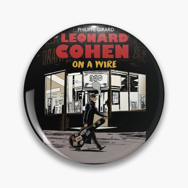 Item preview, Leonard Cohen on a wire designed and sold by ostiamareni.