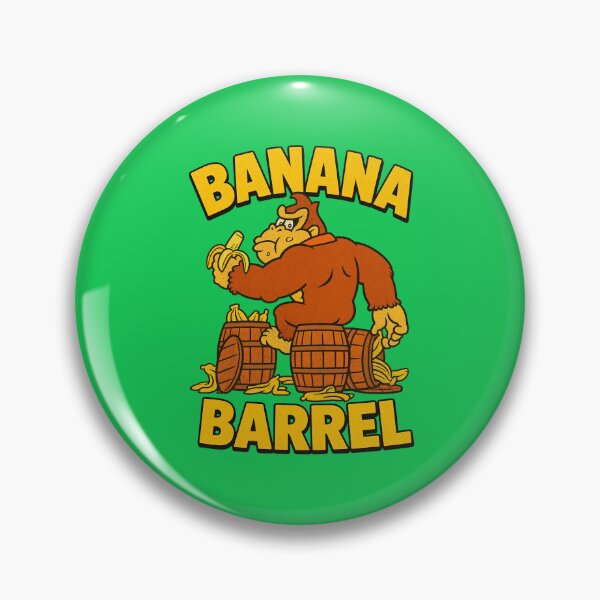Item preview, Banana Barrel Cartoon Ape designed and sold by Nfinitif.