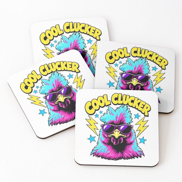 Item preview, Cool Clucker Neon Chicken designed and sold by Nfinitif.