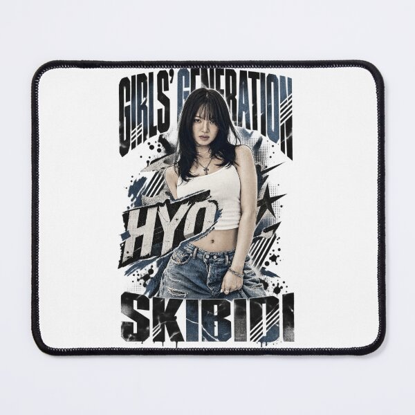 Item preview, Hyoyeon Skibidi Y2K Denim Fashion Visual Artwork designed and sold by Valereekmerch.