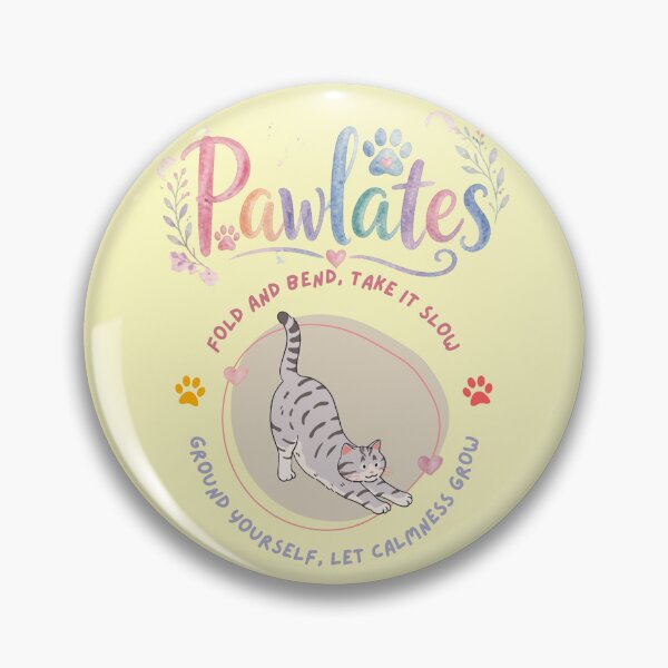 Item preview, Calm Paw-lates Cat Mom Shirt designed and sold by Sweet-A-Dsignz.