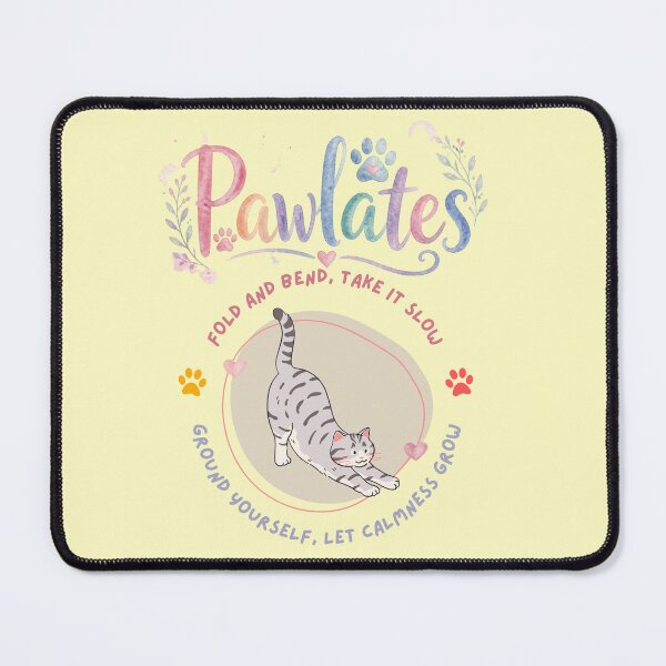 Item preview, Calm Paw-lates Cat Mom Shirt designed and sold by Sweet-A-Dsignz.