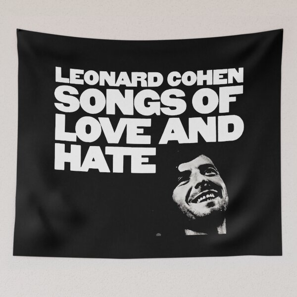 Item preview, Leonard Cohen Songs of Love and Hate Vintage designed and sold by ostiamareni.