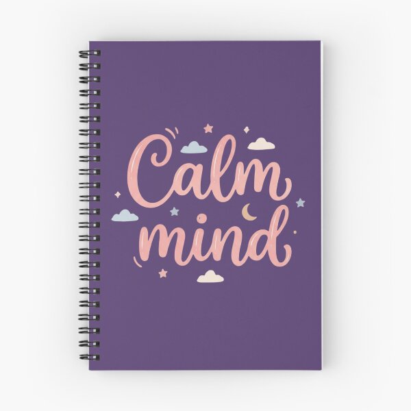 Item preview, Calm Mind Modern Minimal Motivation designed and sold by WallMuseStudio .