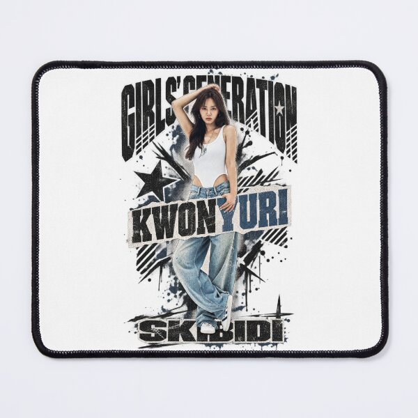 Item preview, Kwon Yuri Skibidi Vintage Pop Magazine Poster Design designed and sold by Valereekmerch.
