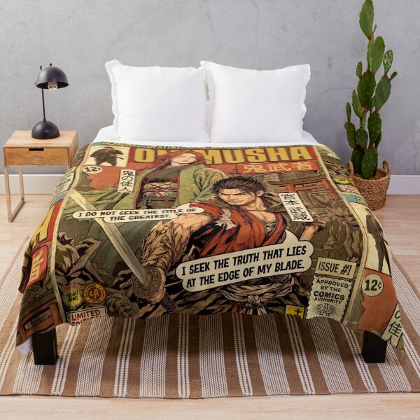 Item preview, Onimusha Vintage Retro Comic Cover Art designed and sold by Back2Collage.