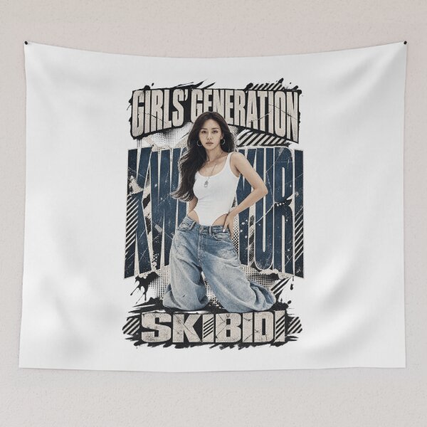 Item preview, Girls Generation Yuri Skibidi Y2K Casual Denim Art designed and sold by Valereekmerch.