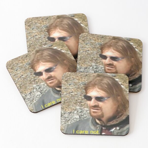 Item preview, I Care Not - Boromir Meme designed and sold by JustABrokeFan.