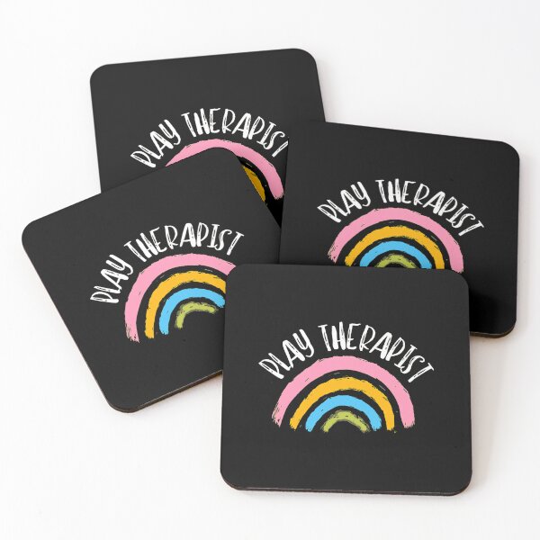 Item preview, Play Therapist Rainbow Brushstroke Affirmation designed and sold by aversagdposton.