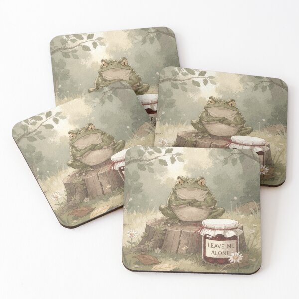 Item preview, Leave Me Alone Toad designed and sold by PictorialWhimsy.