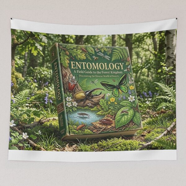 Item preview, Entomology Textbook in the Forest designed and sold by Uniqueartai.