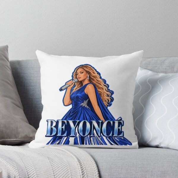 Item preview, Beyoncé Blue Stage Portrait Artwork designed and sold by JessKidder.