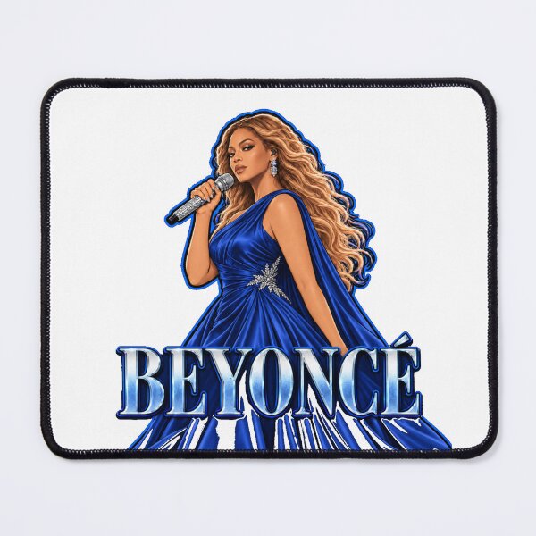 Item preview, Beyoncé Blue Stage Portrait Artwork designed and sold by JessKidder.