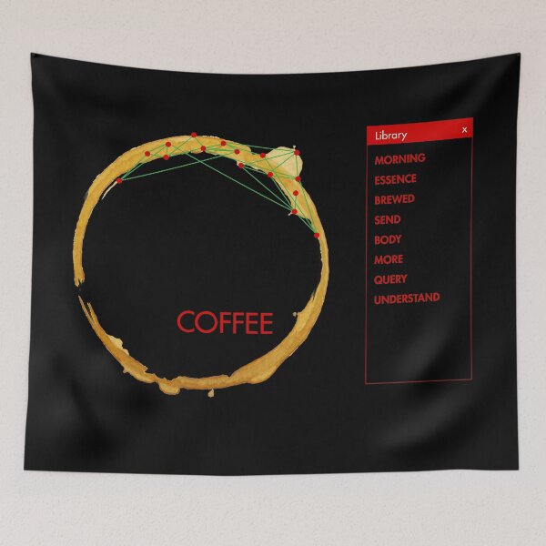 Item preview, The Arrival of Coffee Code designed and sold by widdart.