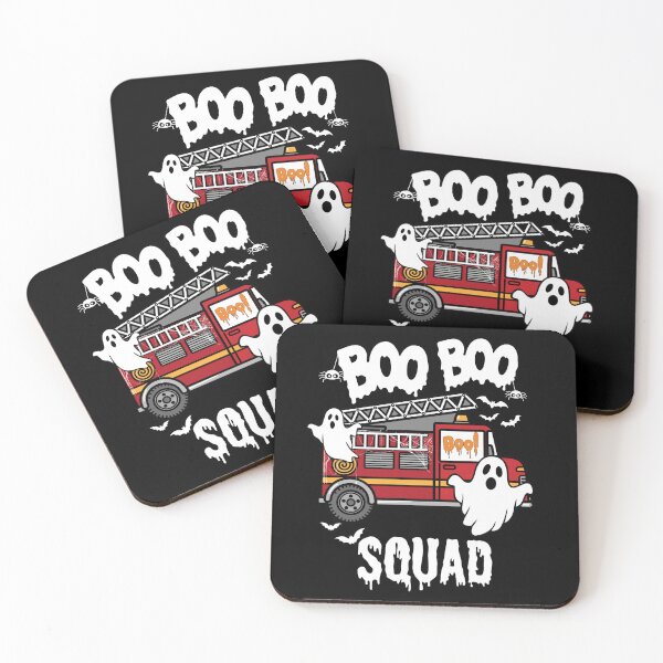 Item preview, Boo Boo Squad Funny Halloween Fire Fighter Lover designed and sold by thebest-2studio.