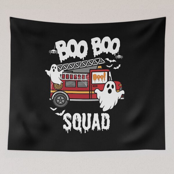 Item preview, Boo Boo Squad Funny Halloween Fire Fighter Lover designed and sold by thebest-2studio.