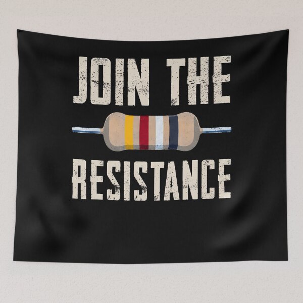 Item preview, Join The Resistance Electrical Resistor Engineer Science designed and sold by Fereskabilon.