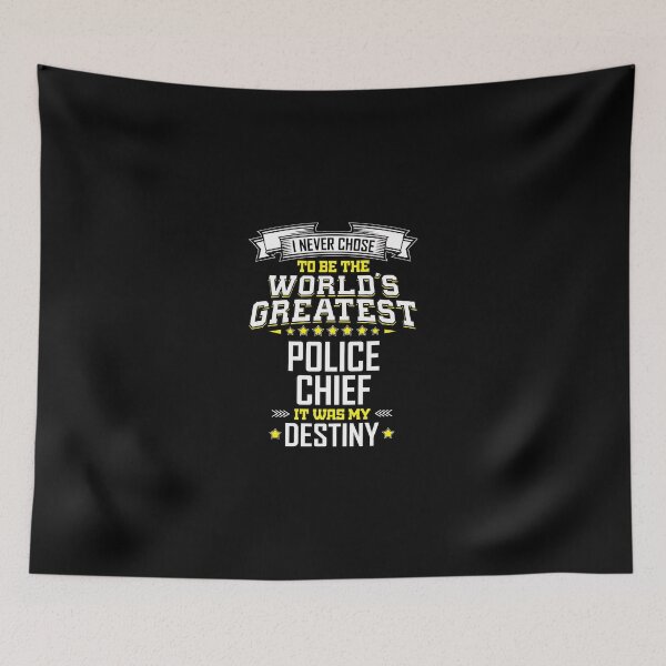 Item preview, Police Chief Destiny Graphic designed and sold by twoheyngoh.