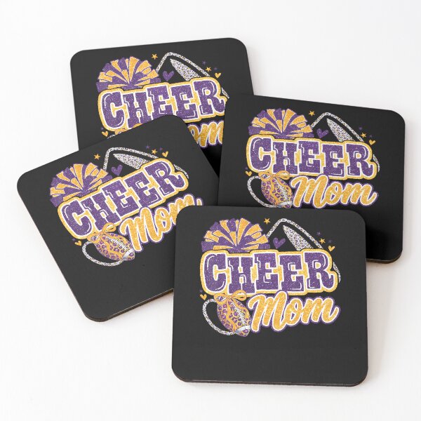 Item preview, Purple And Gold Cheer Mom Team Game Day Football Cheerleader designed and sold by Fereskabilon.
