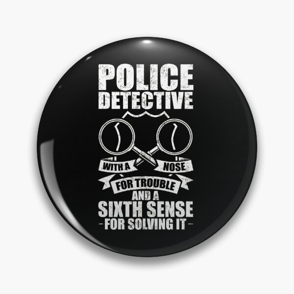 Item preview, Police Detective With A Nose For Trouble Sixth Sense designed and sold by twoheyngoh.