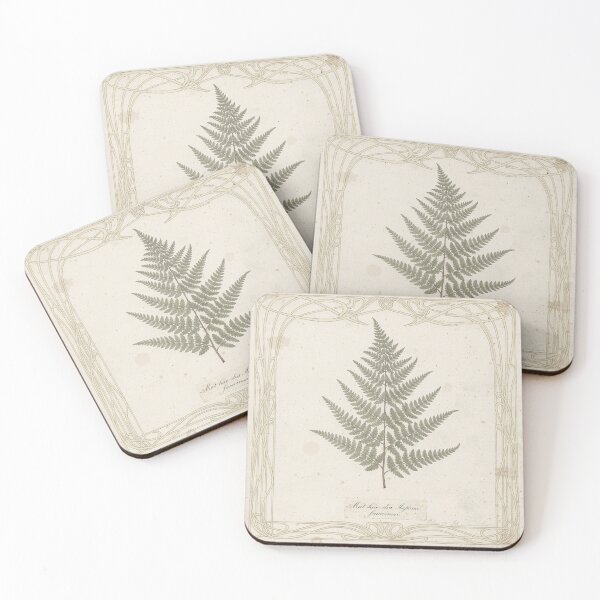 Item preview, Pressed Fern Botanical Plate designed and sold by PictorialWhimsy.