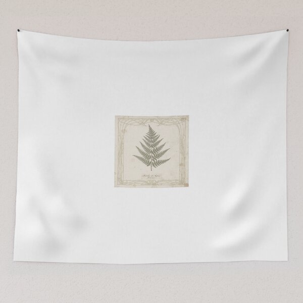 Item preview, Pressed Fern Botanical Plate designed and sold by PictorialWhimsy.