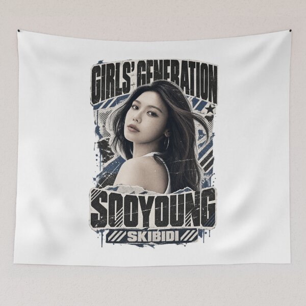 Item preview, Girls Generation Sooyoung Skibidi Metropolitan Street Art designed and sold by Valereekmerch.