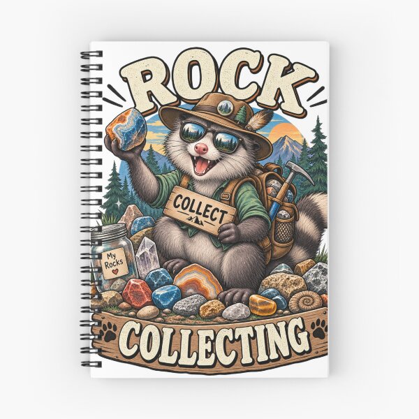 Item preview, Rock Collecting Shirt Funny Rock Collector Vintage Nature Graphic Tee. designed and sold by TrebdoraCrafts.