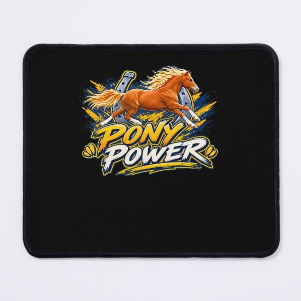 Item preview, Pony Power - Gold And Blue designed and sold by Fereskabilon.
