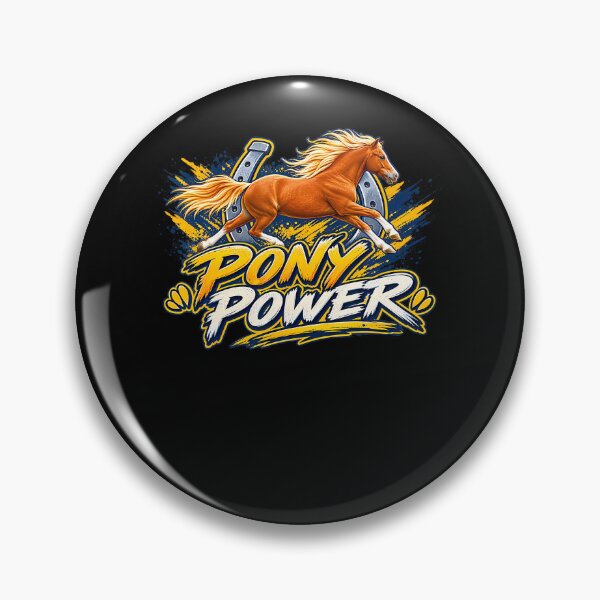 Item preview, Pony Power - Gold And Blue designed and sold by Fereskabilon.
