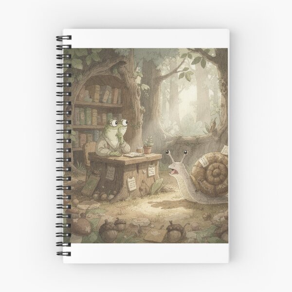 Item preview, The Frog Librarian designed and sold by PictorialWhimsy.