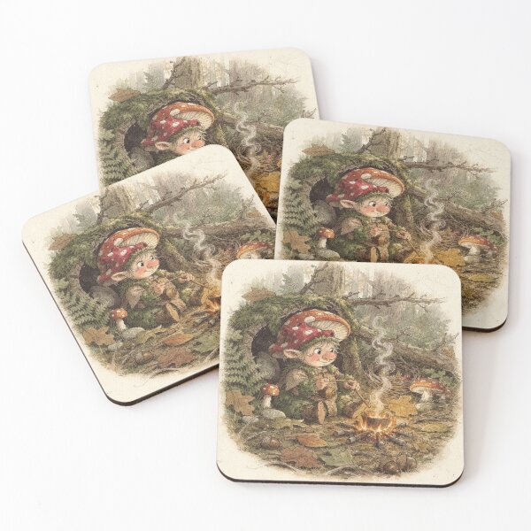 Item preview, Moss Gnome's Acorn Tea designed and sold by PictorialWhimsy.