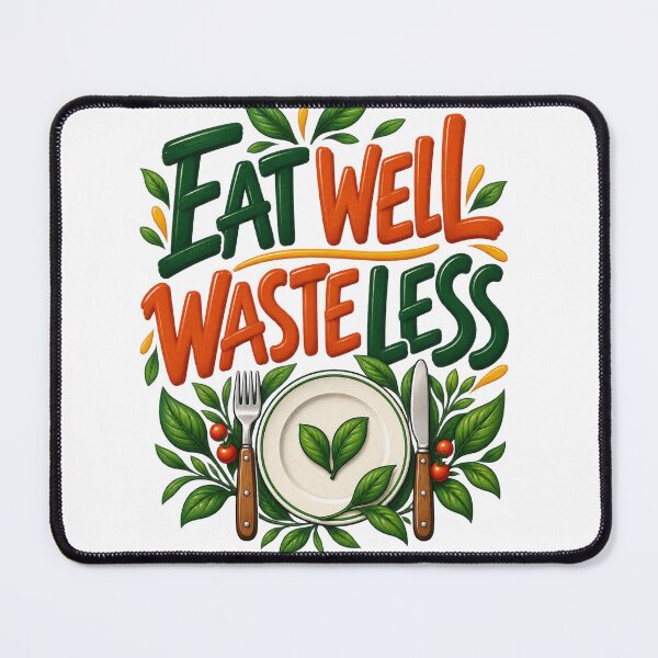 Item preview, Eat Well Waste Less – Sustainable Food Lifestyle designed and sold by NatchSoftCreations.